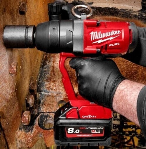Milwaukee M18ONEFHIWF1-0 18V One Key Fuel 1" Impact Wrench (Body Only) & Case