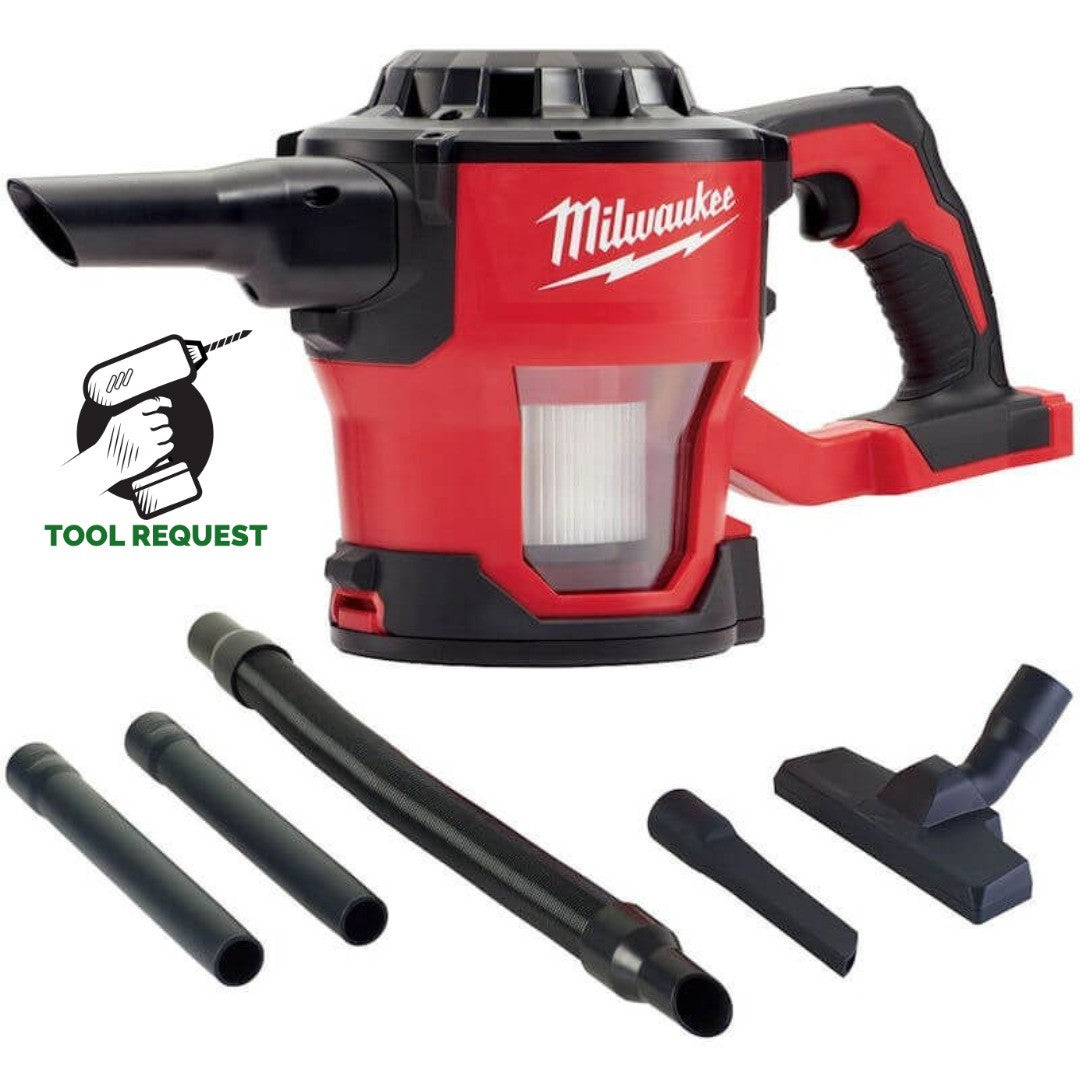 Milwaukee M18CV-0 18V Compact Hand Vacuum (Body Only)