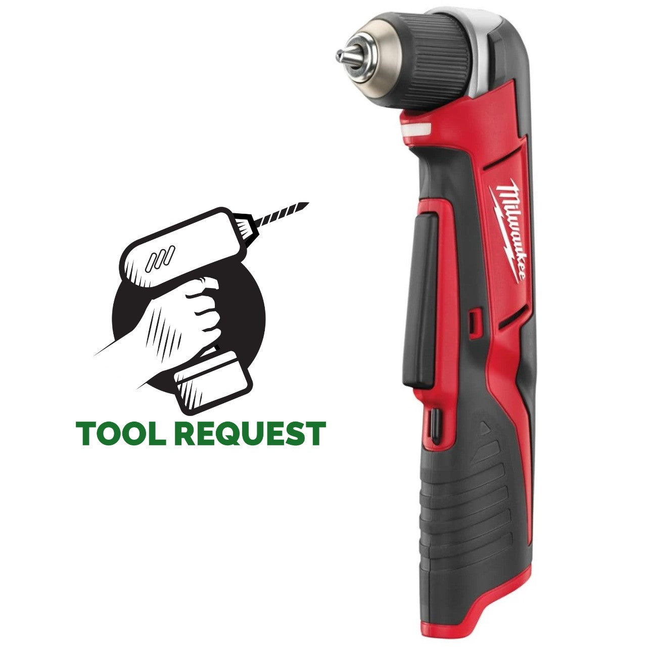 Milwaukee C12RAD-0 12V Angle Drill (Body Only)