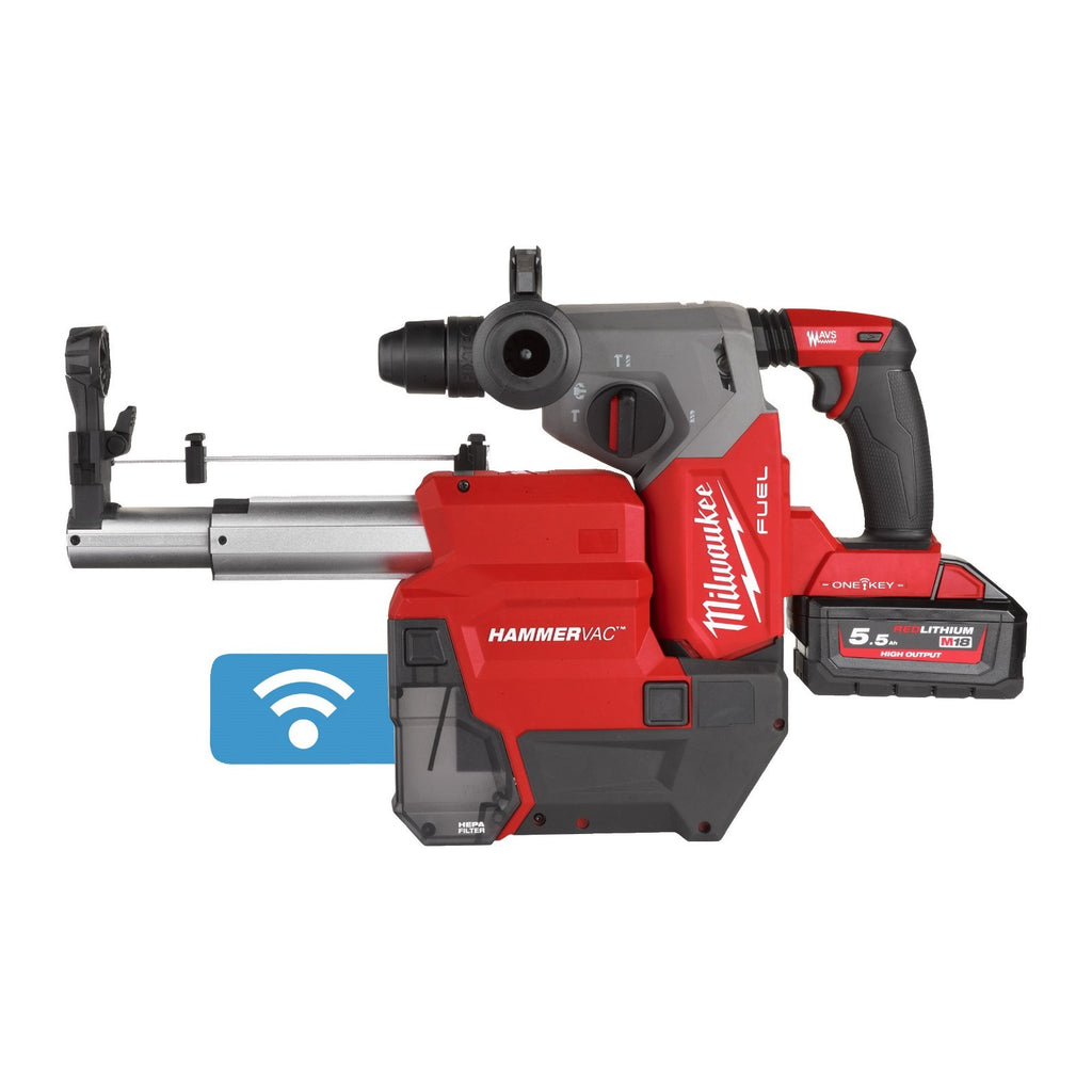 Milwaukee M18FPDDEXL-0 18V SDS+ Dust Extractor Addon - Body Only For M18ONEFHPX