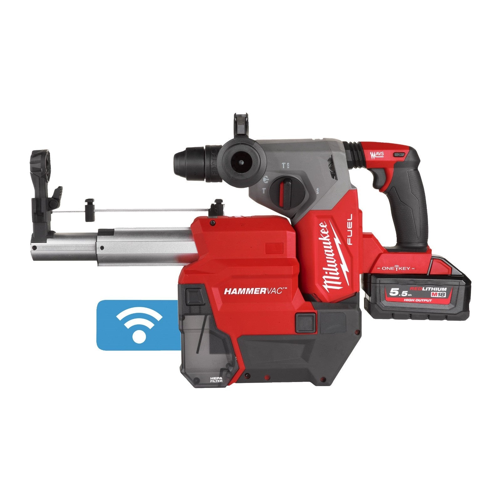 Milwaukee M18FPDDEXL-0 18V SDS+ Dust Extractor Addon - Body Only For M18ONEFHPX