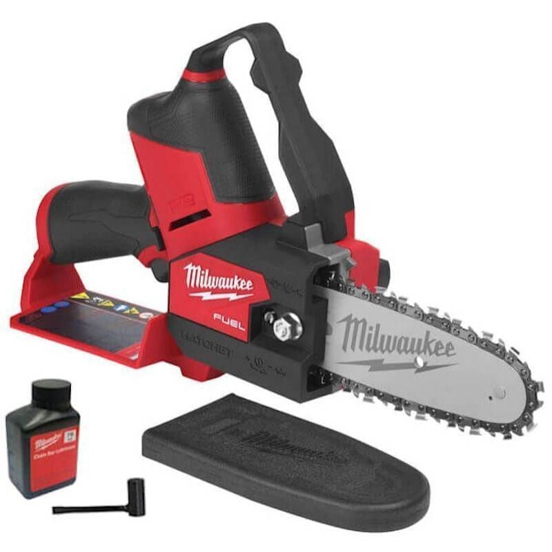 Milwaukee M12FHS 12V Fuel Hatchet Pruning Saw & M12BBL-0 12v Cordless Blower Kit