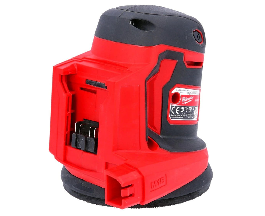 Milwaukee M18BOS125-502B 18V Random Orbit Sander Kit (2 x 5.0Ah, Charger, Bag)