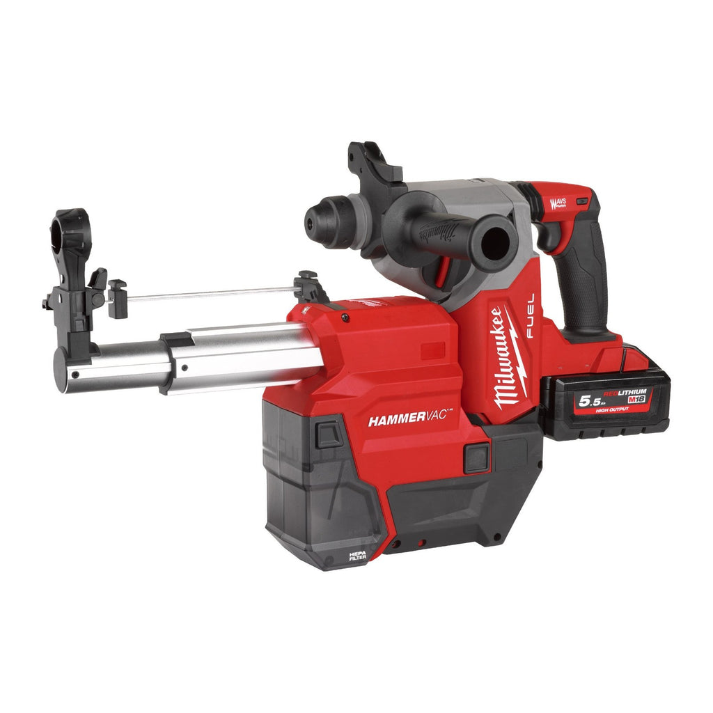 Milwaukee M18FPDDEXL-0 18V SDS+ Dust Extractor Addon - Body Only For M18ONEFHPX