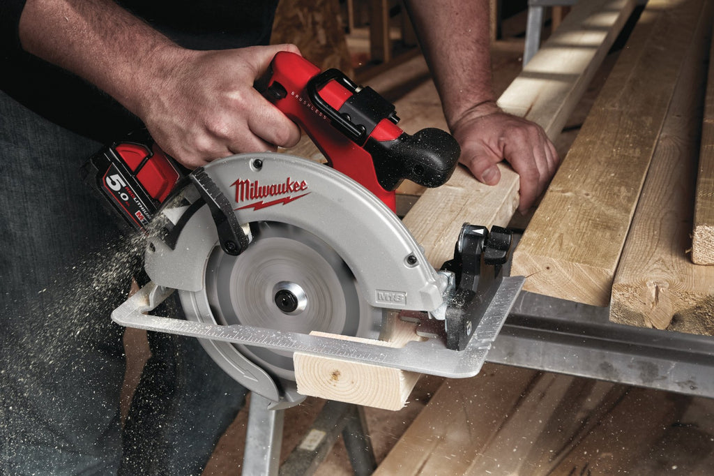 Milwaukee M18BLCS66-502X 18v 190mm Circular Saw Kit - 2 x 5.0ah Batteries