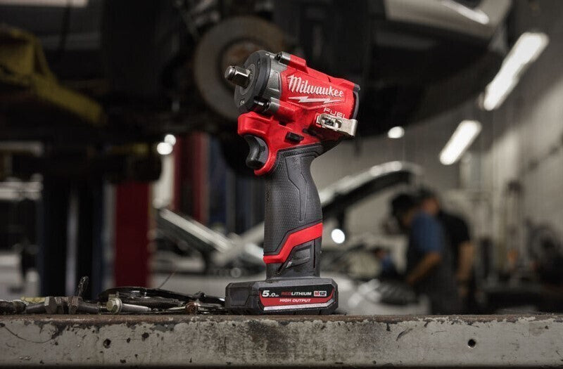 Milwaukee M12FCIWF38G3-0 12v Fuel 3/8" Compact Impact Wrench & 6.0ah Battery