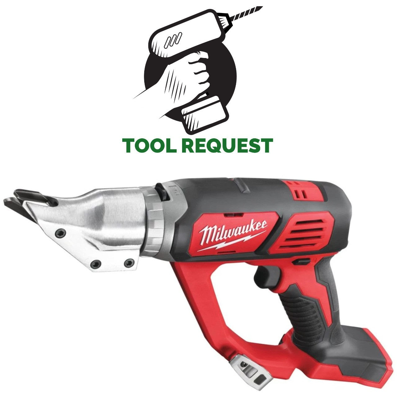 Milwaukee M18 BMS12-0 1.2mm Plate Shears 18 Volt Bare Unit