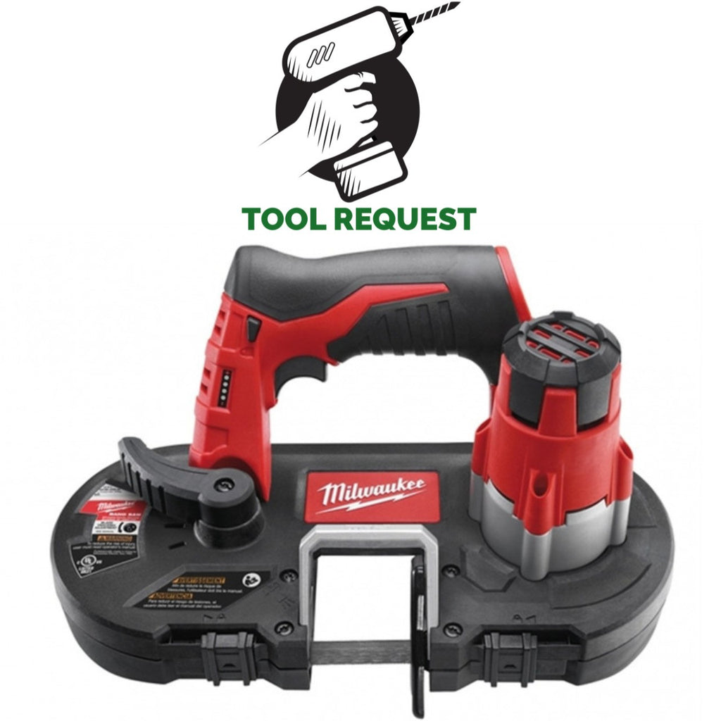 Milwaukee M12BS-0 12V Sub Compact Bandsaw (Body Only)