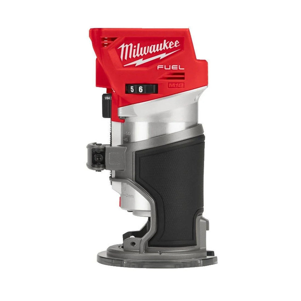 Milwaukee M18FTR-502X 18V Fuel Trim Router Kit, 2 x 5Ah Batt, Charger in Case