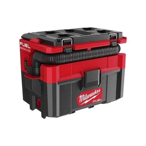 Milwaukee M18FPOVCL-501 Packout 7L Wet & Dry Vacuum Kit, 5.0 Battery & Charger