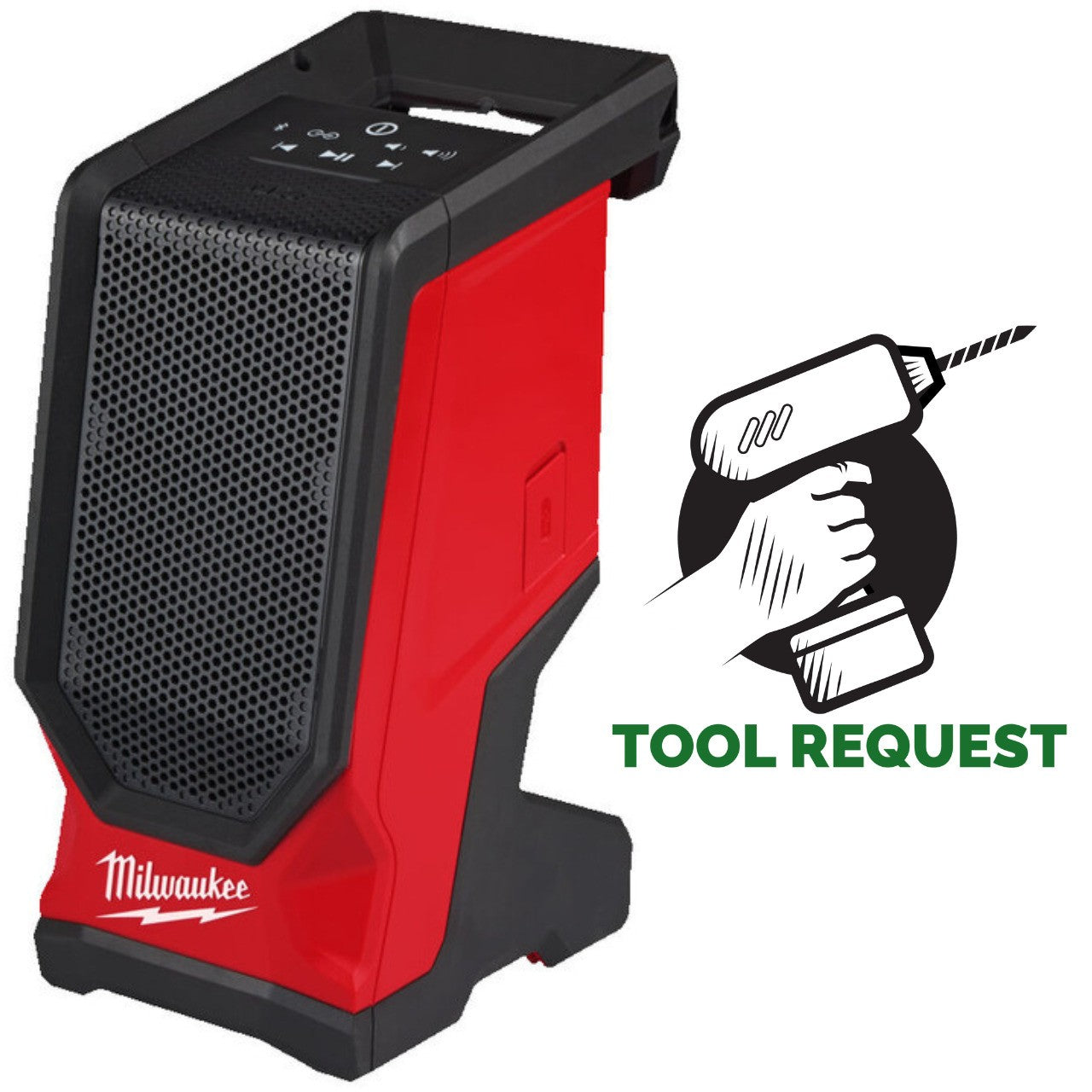 Milwaukee M18SPEJSG2-0 18v Jobsite Speaker Naked
