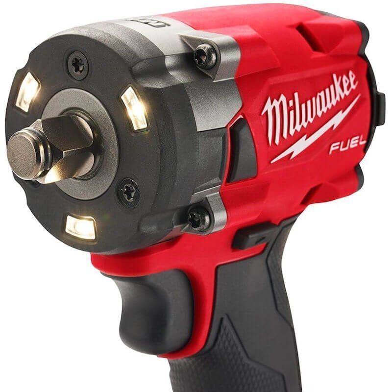 Milwaukee M18FIW2F12-0 18V Fuel 1/2" Compact Impact Wrench with M18B5 5.0Ah Batt