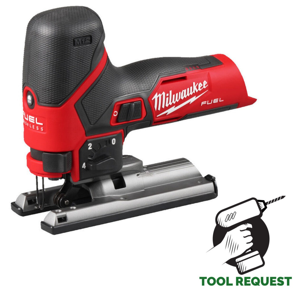 Milwaukee M12FJS-0 12v Fuel Bodygrip Jigsaw Naked