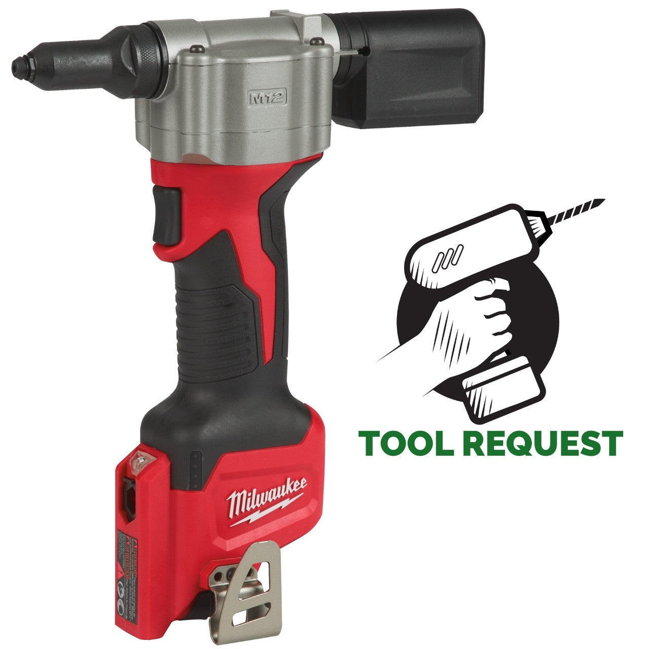 Milwaukee M12BPRT-0 12v Pop Rivet Tool Naked