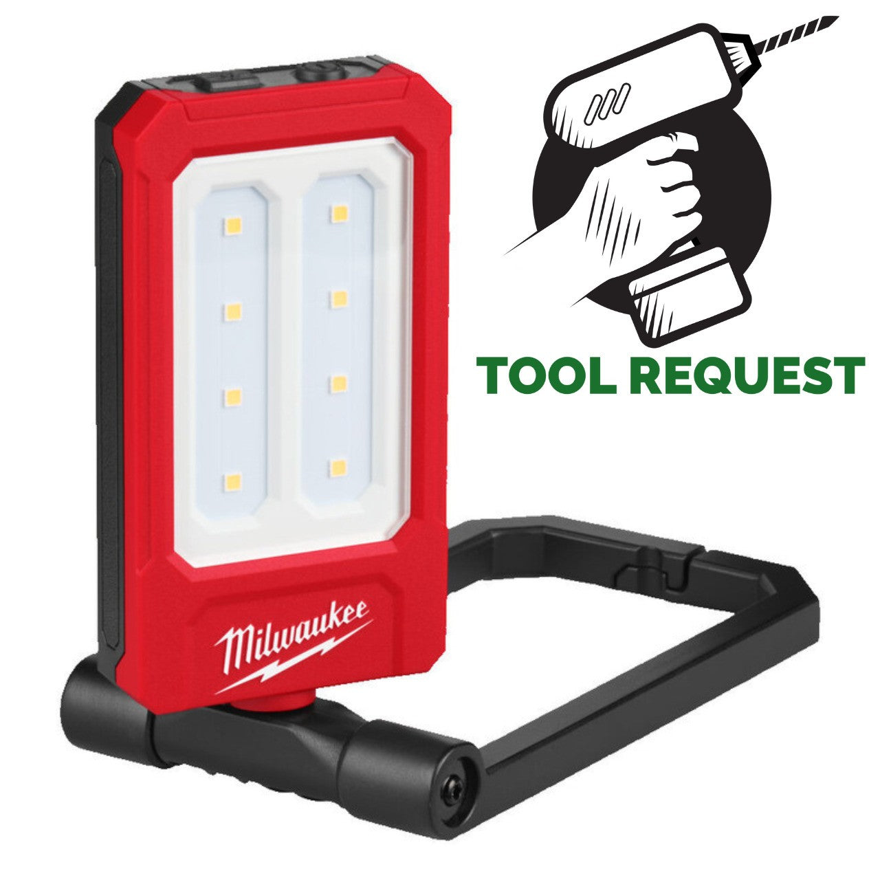 Milwaukee 4933493528 IR FFL Rechargeable Folding Flood Light