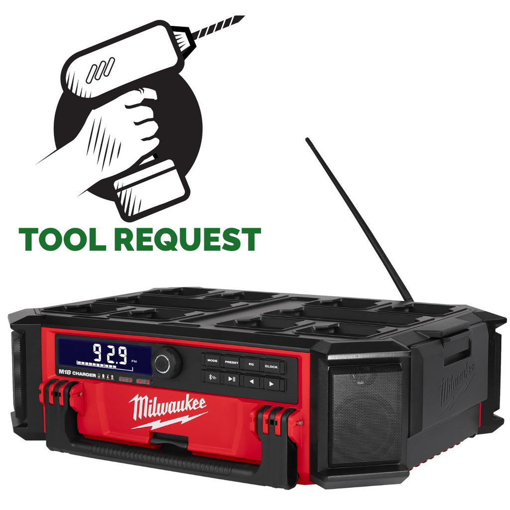 Milwaukee M18PRCDAB+ PACKOUT Radio/Charger DAB+