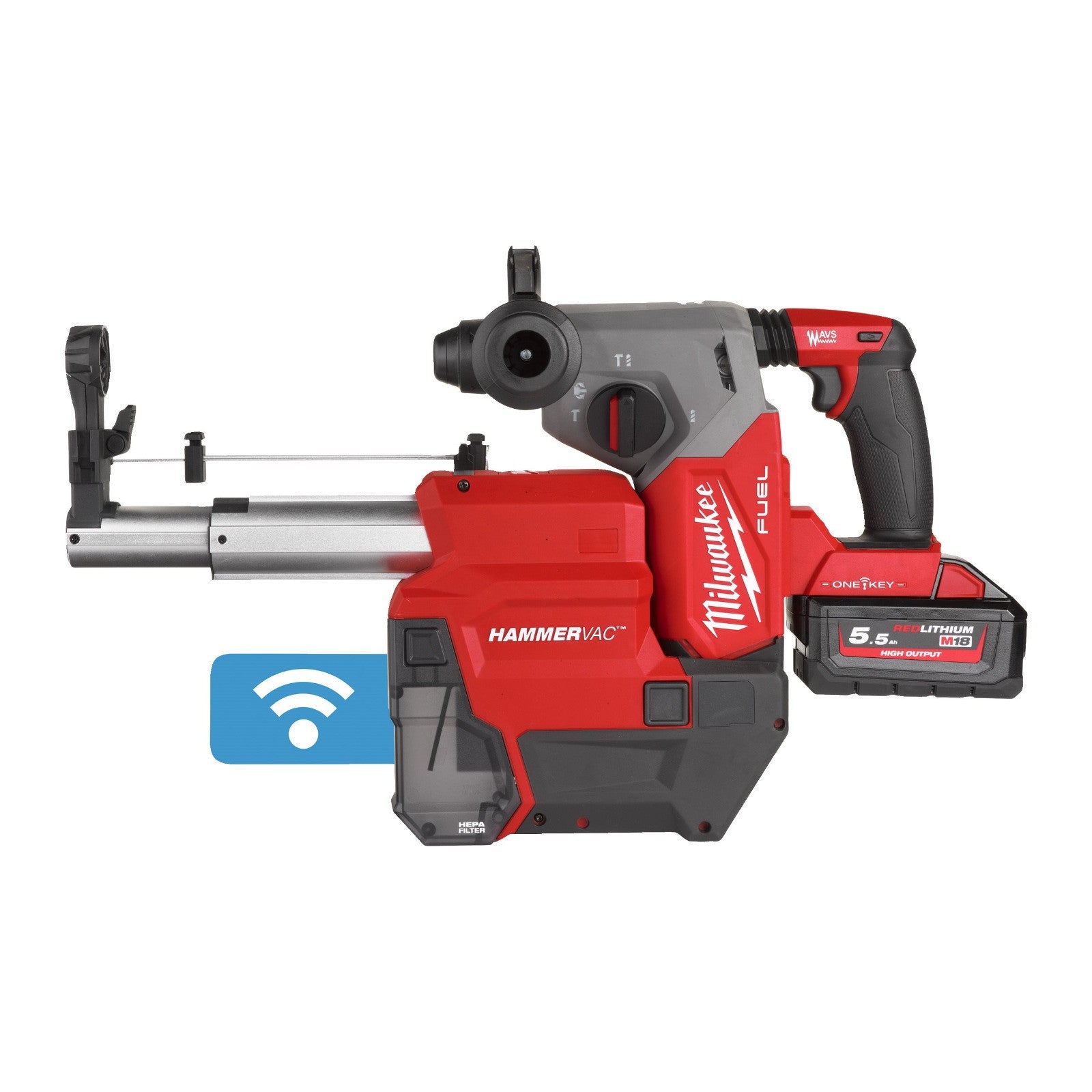 Milwaukee M18FPDDEXL-0 18V SDS+ Dust Extractor Addon - Body Only For M18ONEFHPX