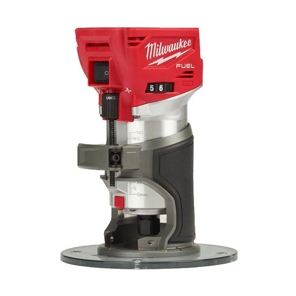Milwaukee M18FTR-0X 18V Fuel Cordless Trim Router with Accessories (Body Only)
