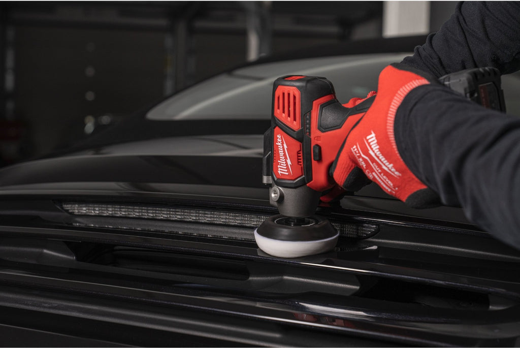 Milwaukee M12BPS-0 12V Sub Compact Polisher Sander (Body Only) & M12B6 6.0Ah Bat