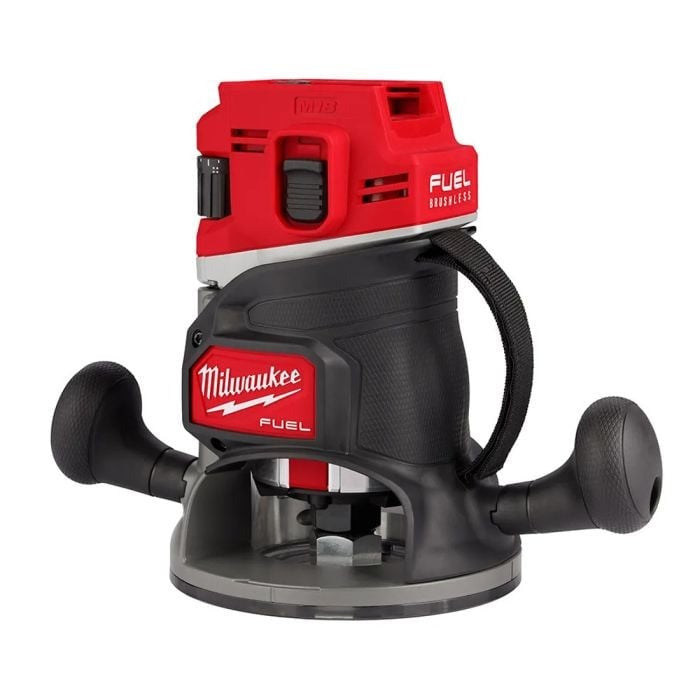 Milwaukee M18FR12-0X 18v Fuel 1/2" Router Kit - 2 x 12.0ah High Output Batteries