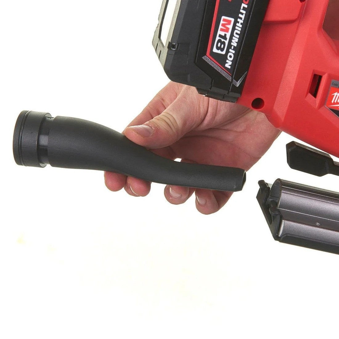 Milwaukee M18FJS-502B FUEL D-Handle Jigsaw, 2 x 5.0Ah batteries, charger and bag