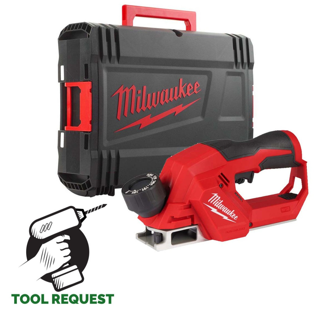 Milwaukee M12BLP-0X 12v Planer Naked in Case
