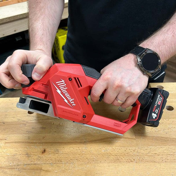 Milwaukee M12BLP-0X 12v Planer Naked in Case