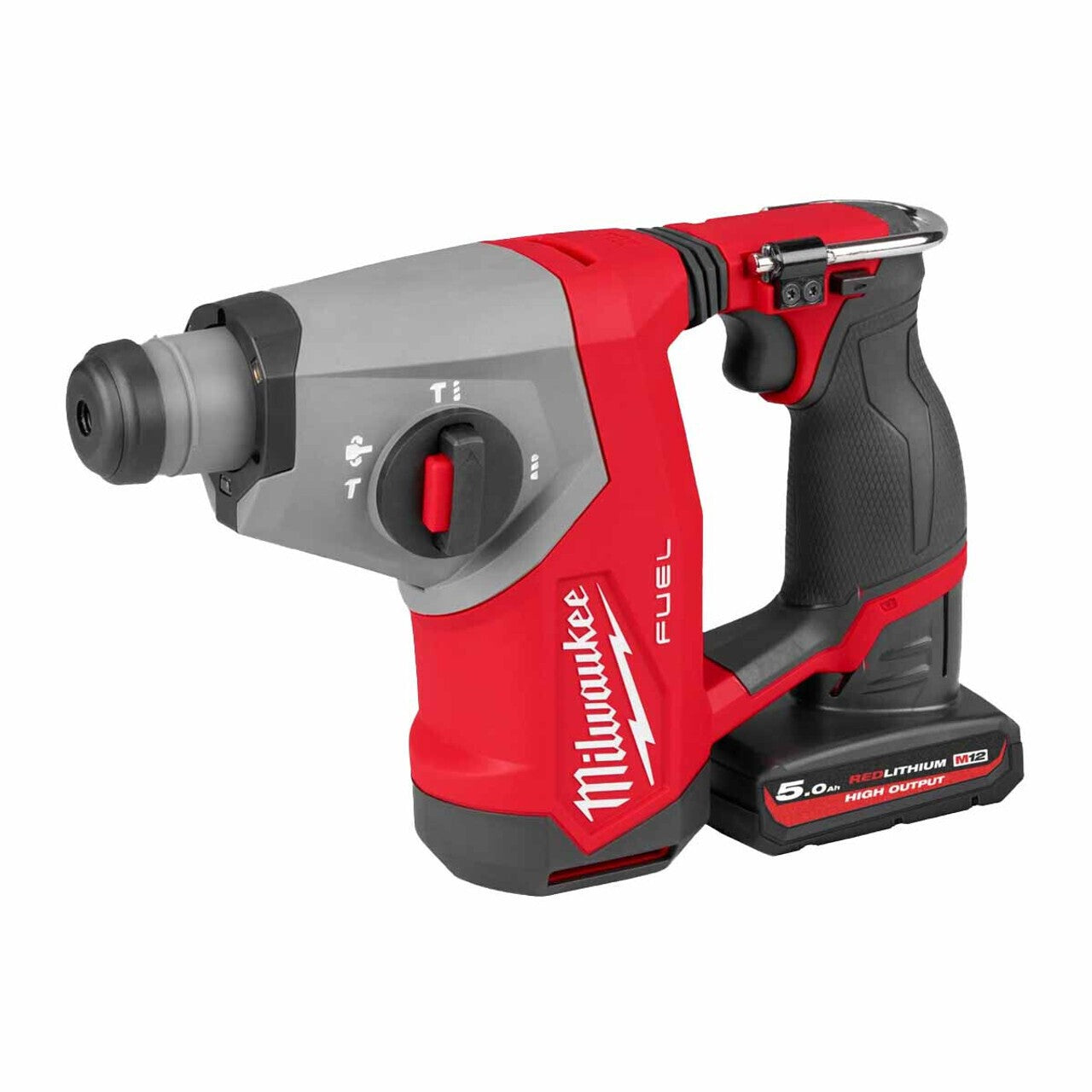 Milwaukee M12FHAC16-502X 12v Fuel 16mm Compact SDS+ Hammer Drill Kit - 2 x 5.0ah
