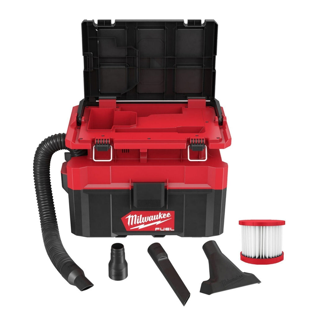 Milwaukee M18FPOVCL 18V Fuel Packout 7L Wet & Dry Vac Body Only
