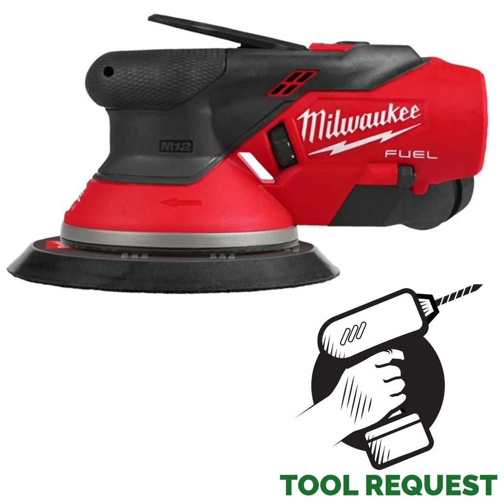 Milwaukee M12FROS2.5-0 12v Fuel 150mm Random Orbital Sander Naked