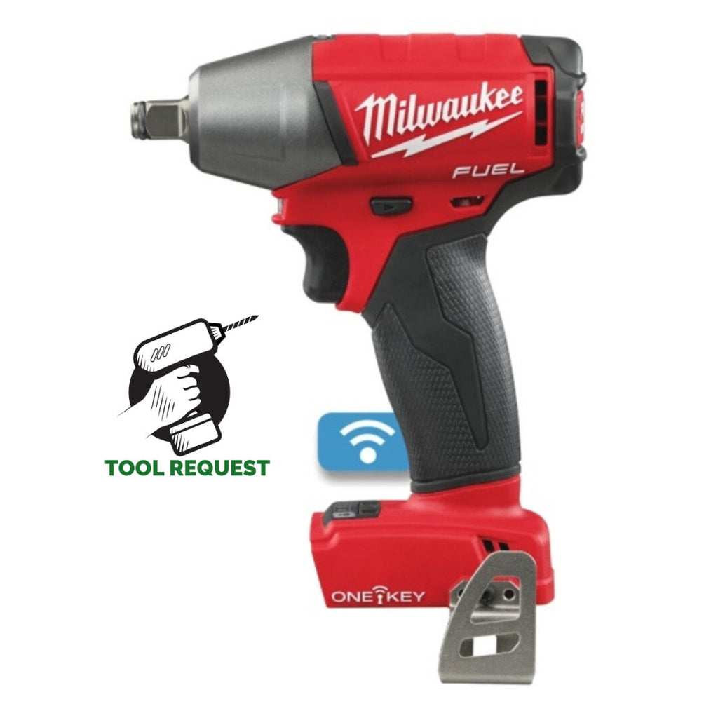 Milwaukee M18ONEIWF12-0 18V One Key Fuel 1/2" Impact Wrench (Body Only)