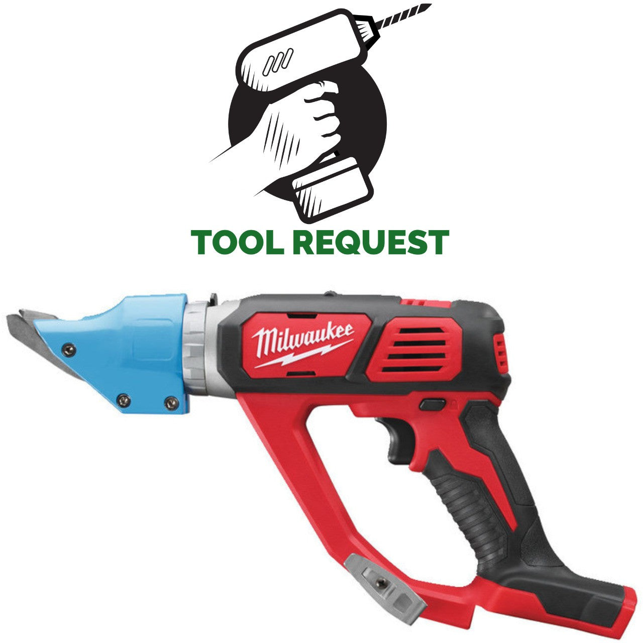 Milwaukee M18BMS20-0 18v Metal Shears Naked