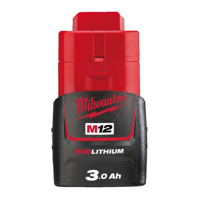 Milwaukee M12B3 12v 3.0ah Batteries - Twin pack