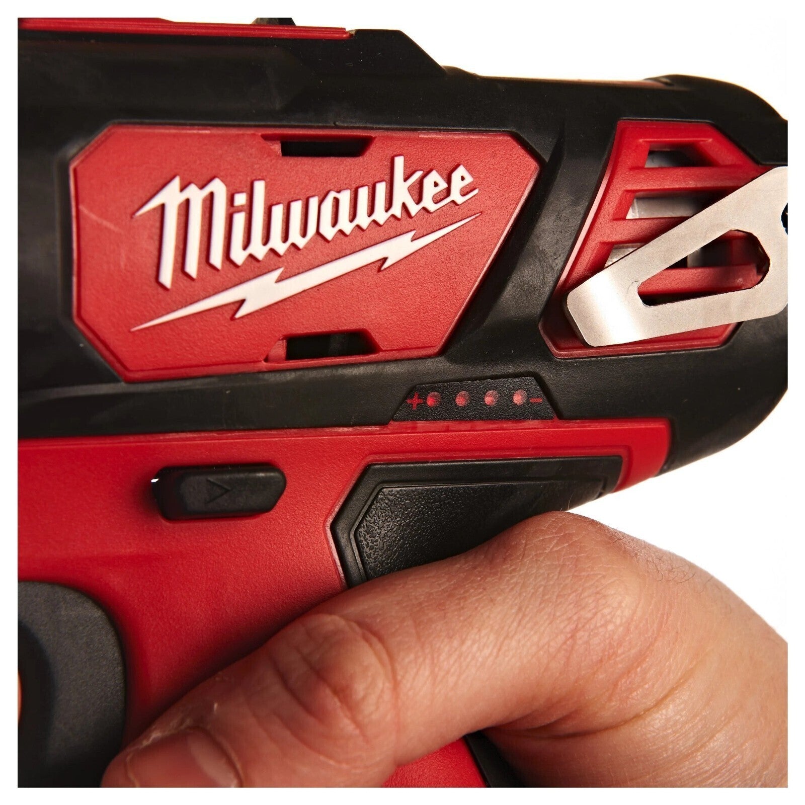 Milwaukee M12BPD-202C 12v Sub Compact Hammer Drill Kit - 2 x 2.0ah Batteries