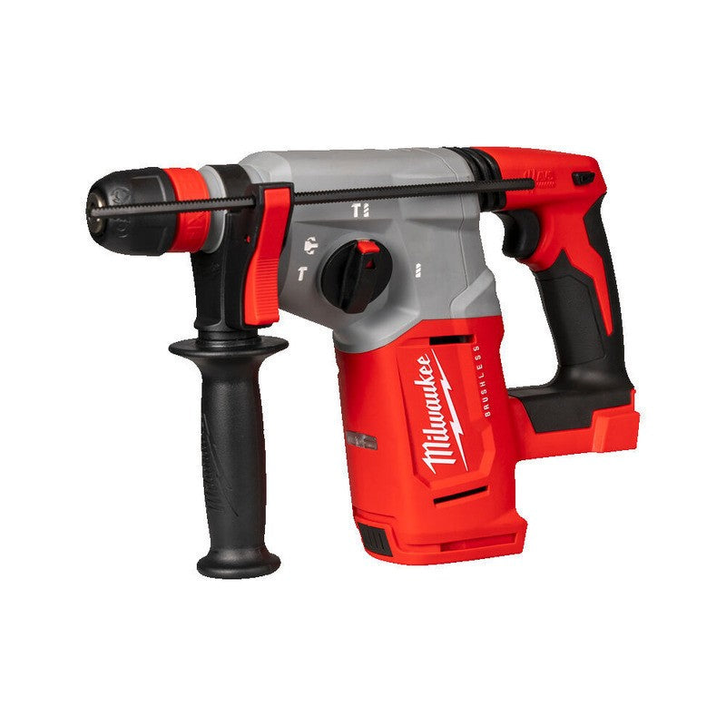 Milwaukee M18BLHX-0X 18v Brushless 4 Mode 26mm SDS-Plus Hammer with Fixtec Chuck