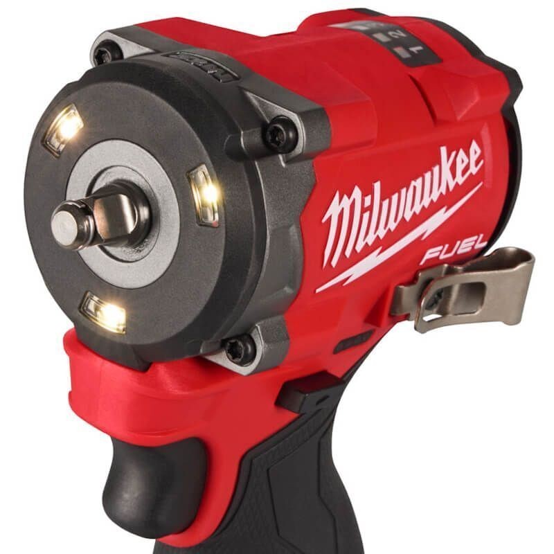 Milwaukee M12FCIWF38G3-0 12v Fuel 3/8" Compact Impact Wrench & 6.0ah Battery