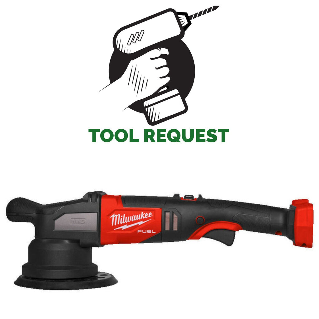 Milwaukee M18FROP21-0X 18v Random Orbital Polisher, 21mm Stroke Naked in case