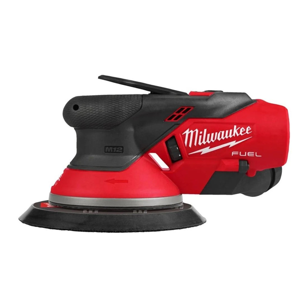 Milwaukee M12FROS2.5-502 12v 150mm Orbital Sander 2x 5.0ah Battery, Charger, Bag