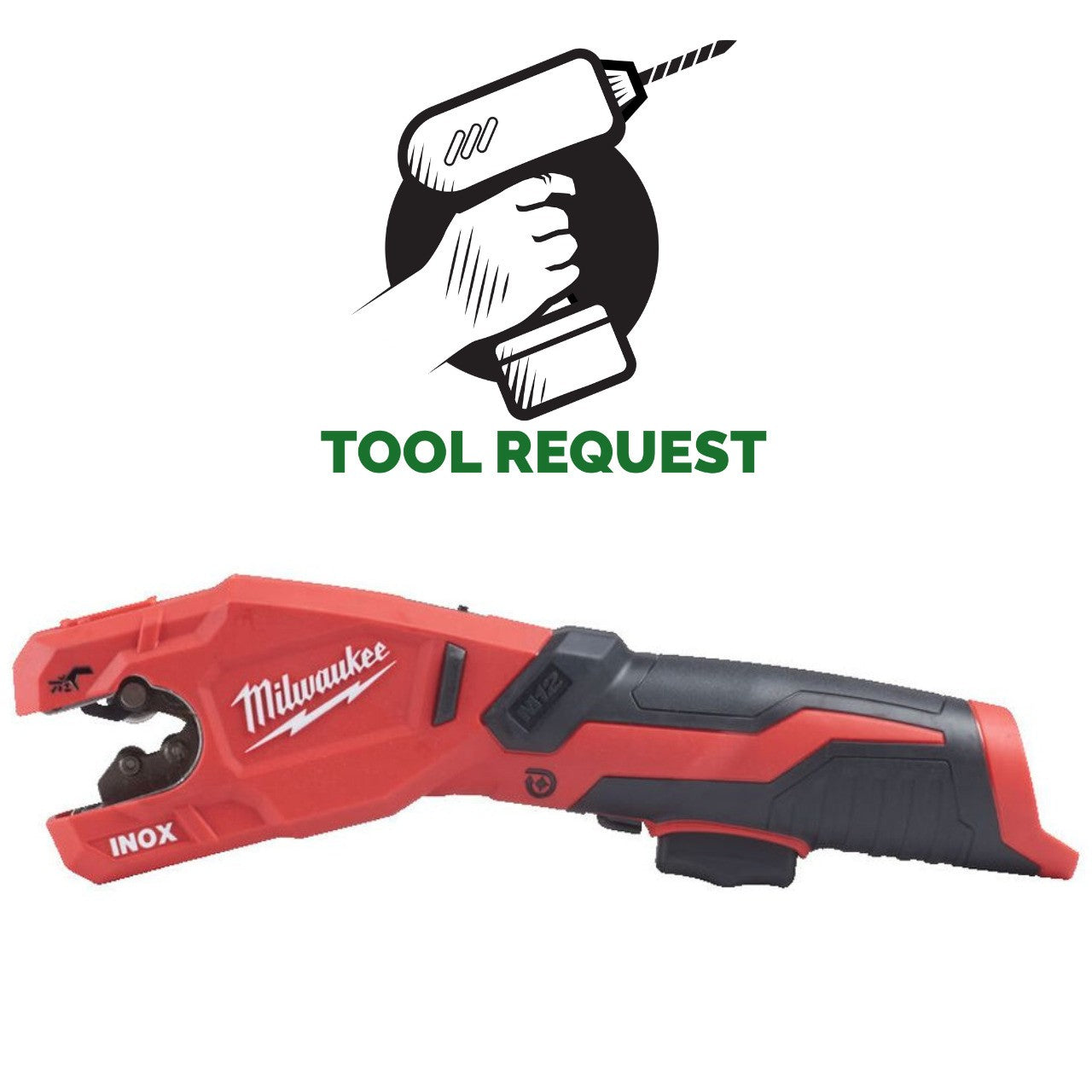 Milwaukee M12PCSS-0 12v Stainless Steel Pipe Cutter - Naked