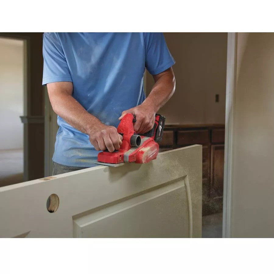 Milwaukee M18BP-402C 18V 82mm Planer 2x 4.0Ah Batteries, Charger and Case