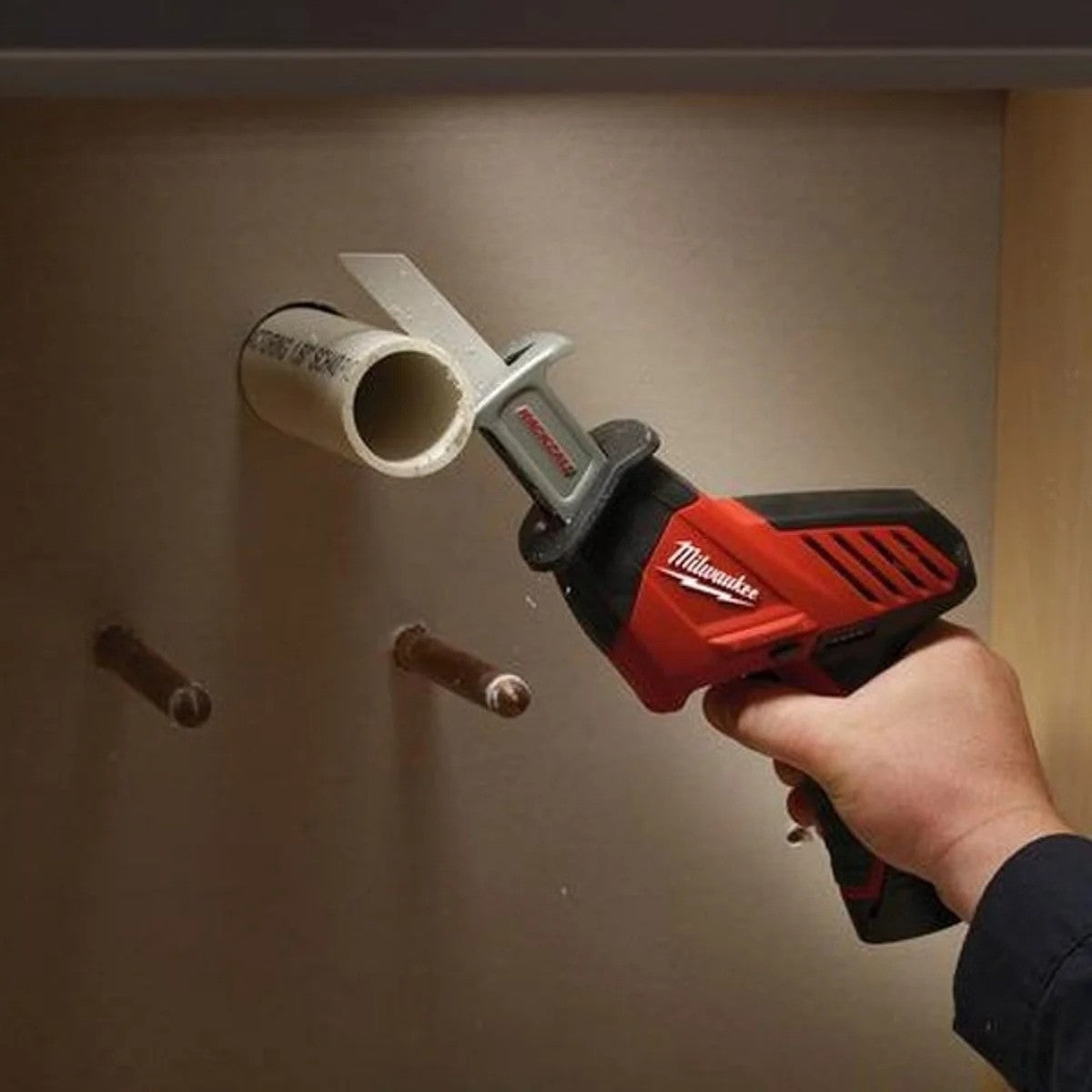 Milwaukee C12HZ-0 12V Sub-Compact Hackzall (Body Only) & M12B6 6.0Ah Battery