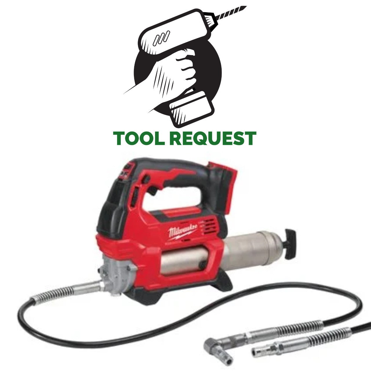 Milwaukee M18GG-0 18V Heavy Duty Grease Gun (Body Only)