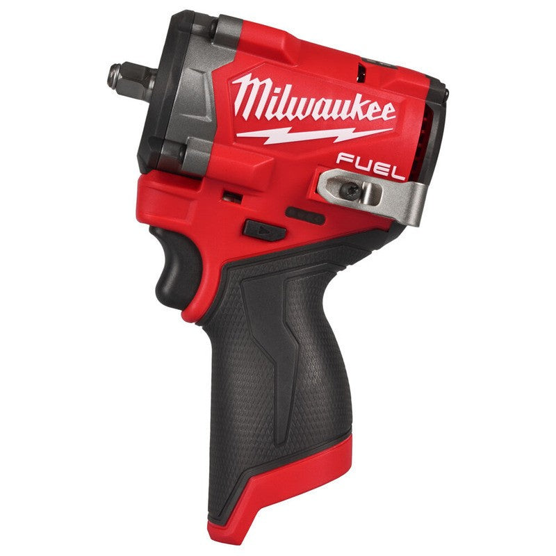 Milwaukee M12FCIWF38G3-0 12v Fuel 3/8" Compact Impact Wrench & 6.0ah Battery