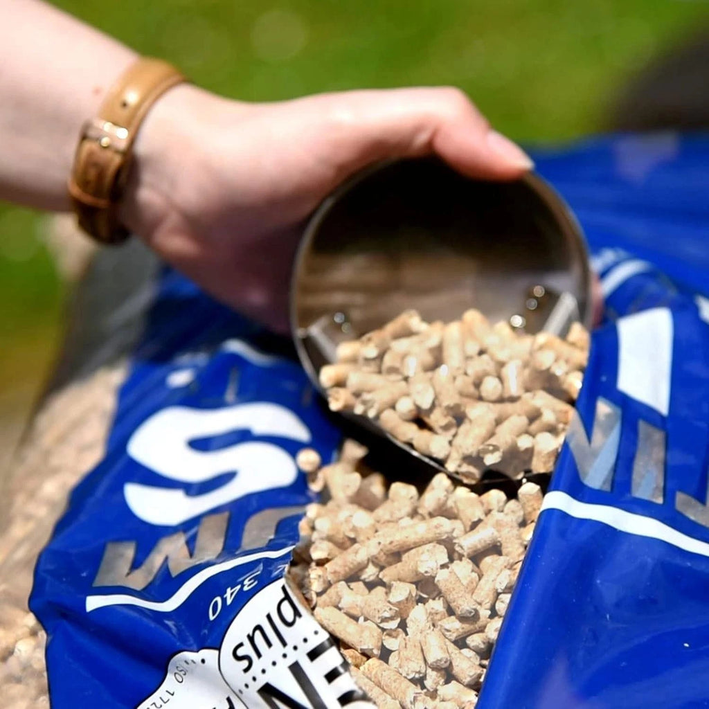 Platinum Plus Wood Pellets 15kg Bag 6mm for Pizza Ovens, Fire Pit and BBQ