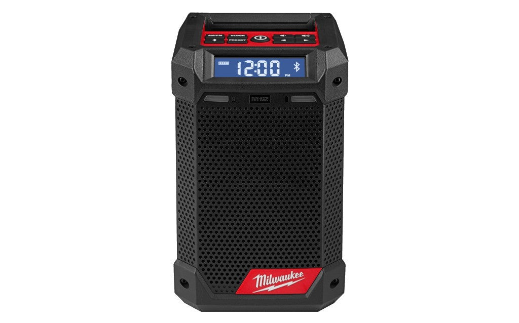 Milwaukee M12RCDAB+-0 12V Radio and Charger Bare Unit & M12B6 6.0Ah Battery