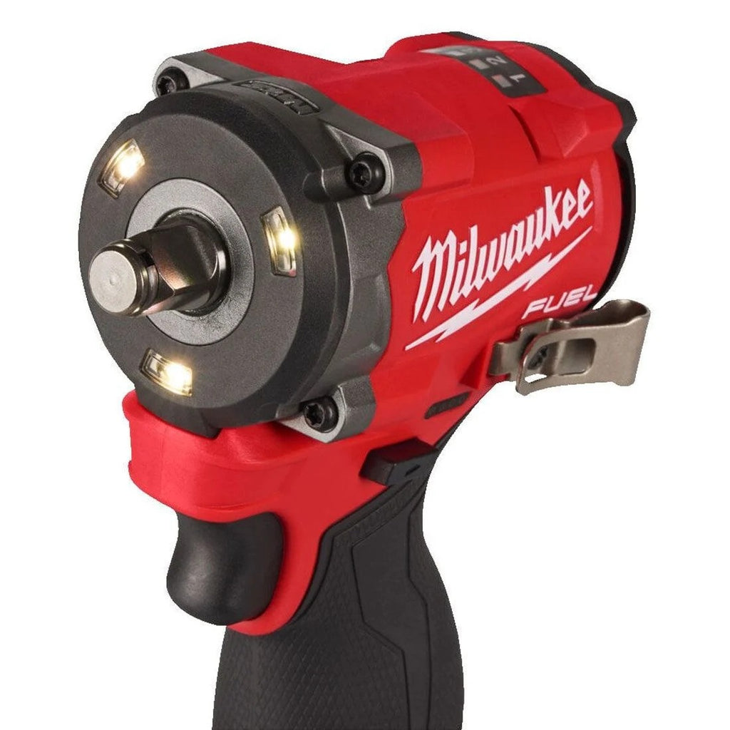 Milwaukee M12FCIWF12G3-502X 12v Fuel 1/2" Compact Impact Wrench Kit - 2 x 5.0ah