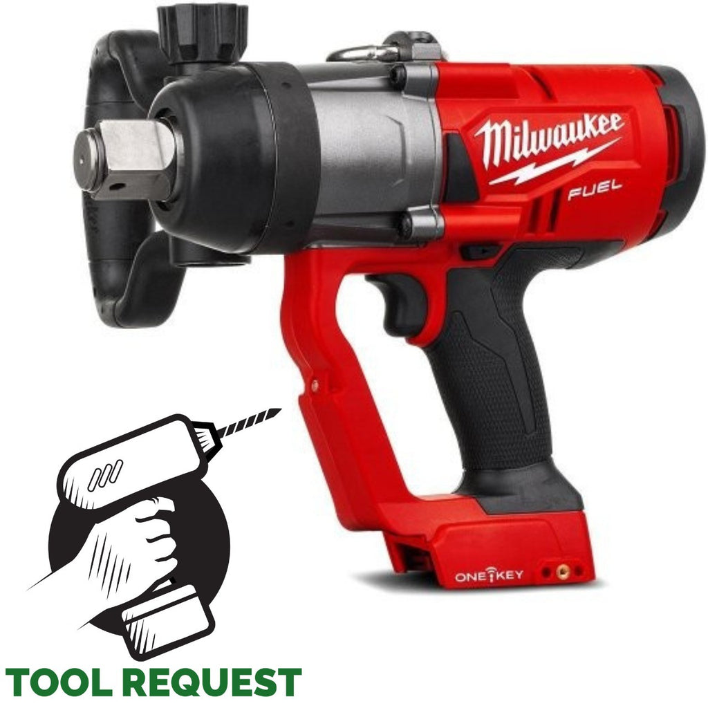 Milwaukee M18ONEFHIWF1-0 18V One Key Fuel 1" Impact Wrench (Body Only) & Case