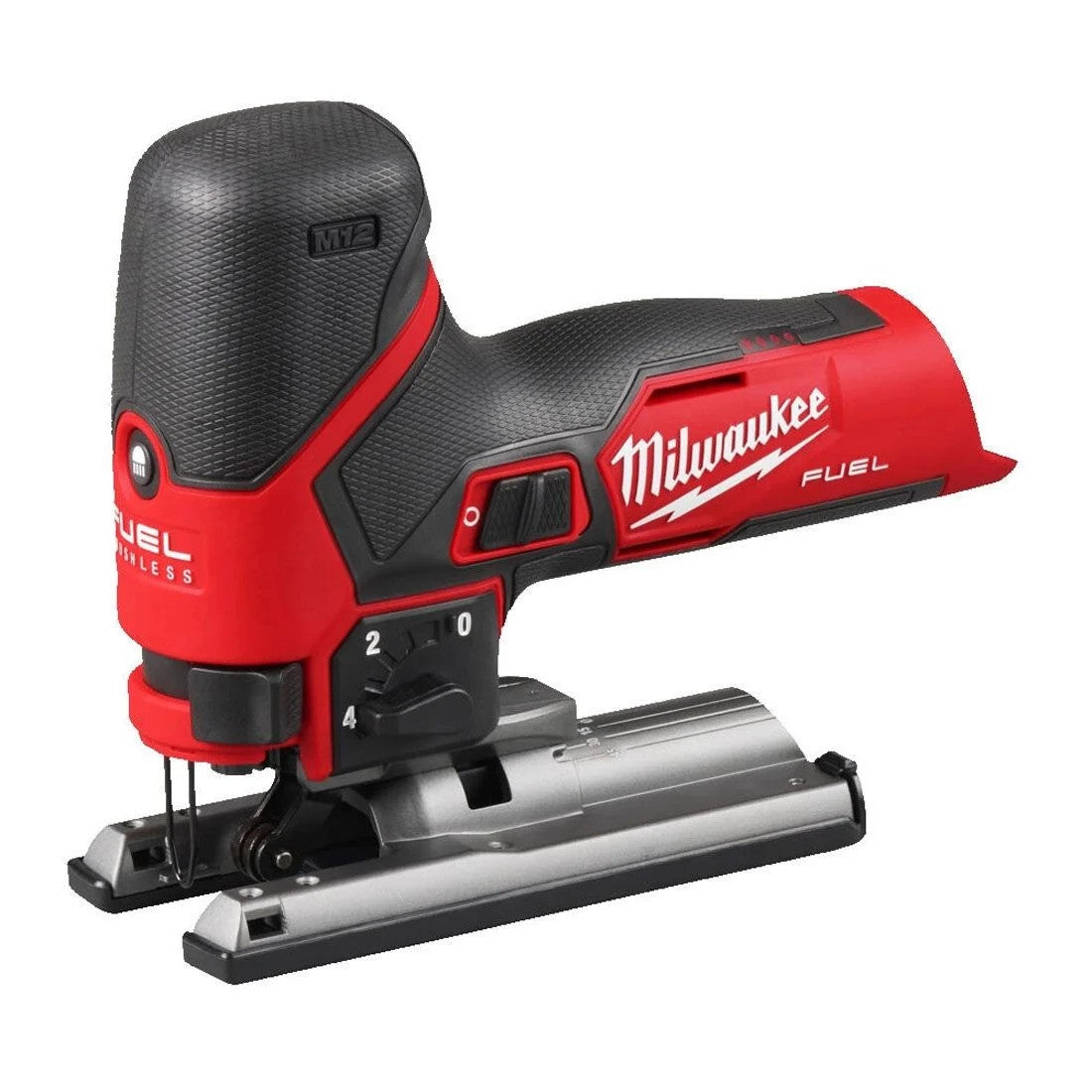 Milwaukee M12FJS-0 12v Fuel Bodygrip Jigsaw Naked & 6.0ah Battery