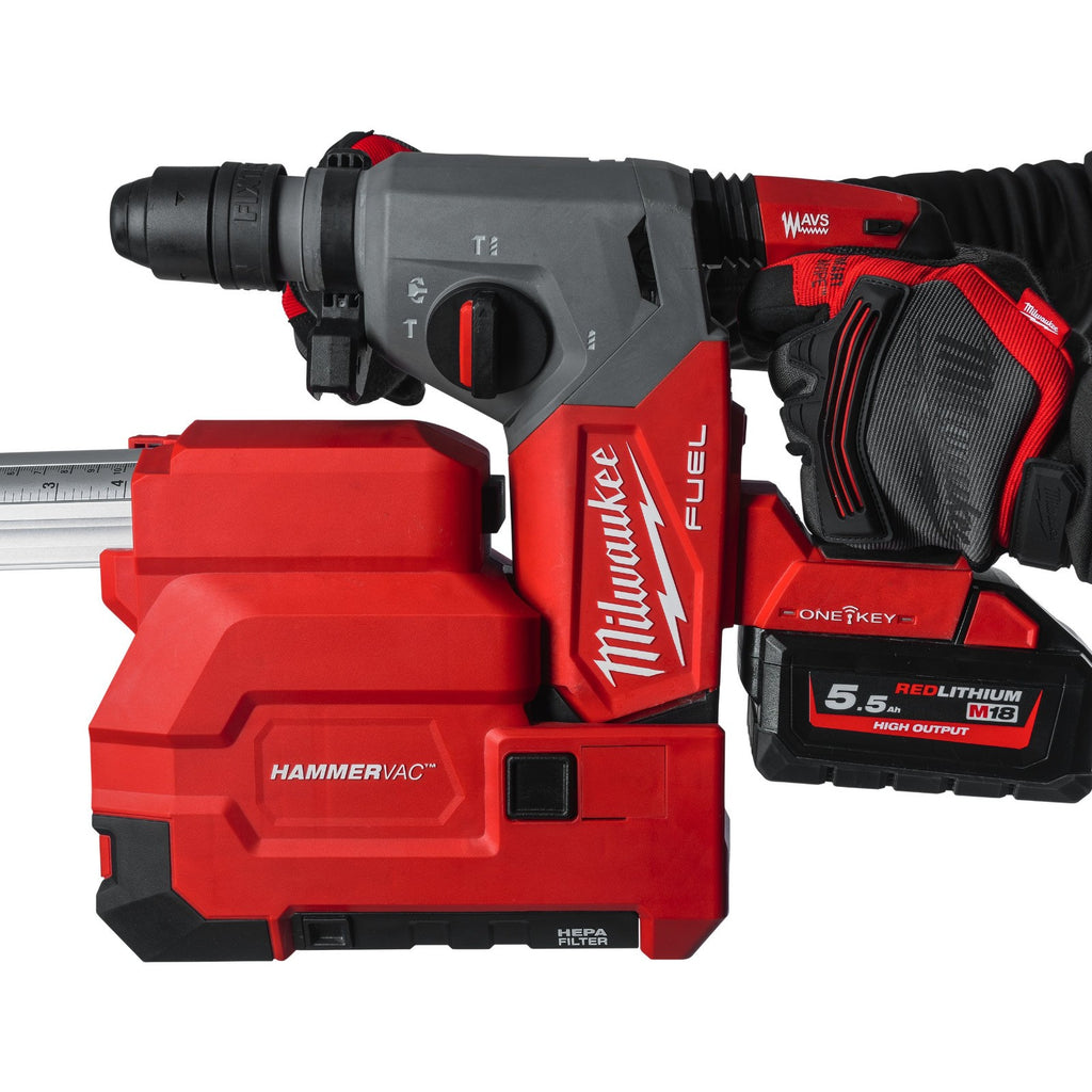 Milwaukee M18CDEX-0 18V Fuel Hammer Dust Extraction - For M18CHX-0 M18 FUEL SDS+