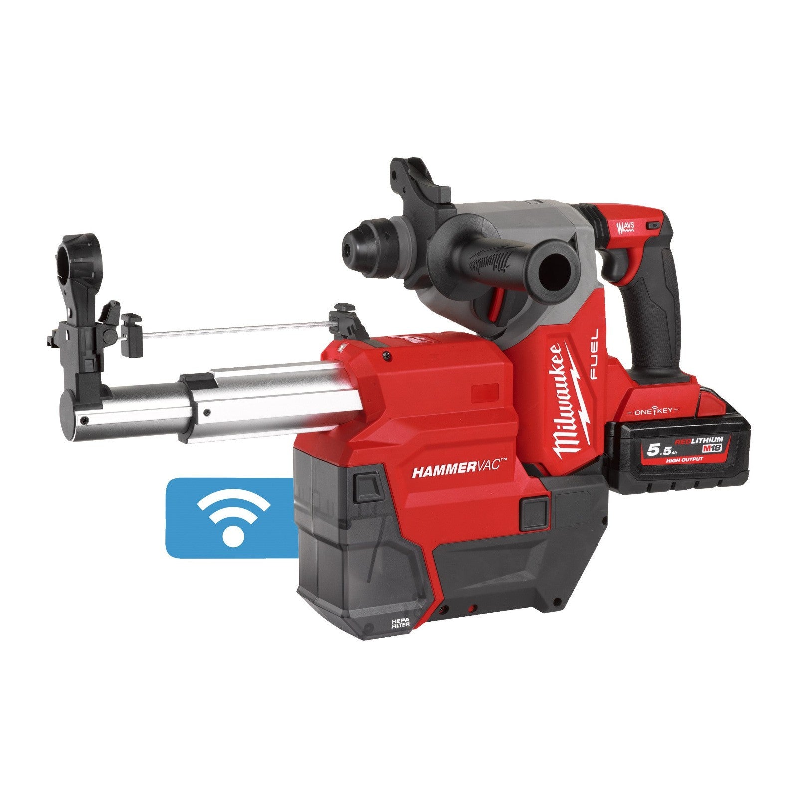 Milwaukee M18FPDDEXL-0 18V SDS+ Dust Extractor Addon - Body Only For M18ONEFHPX